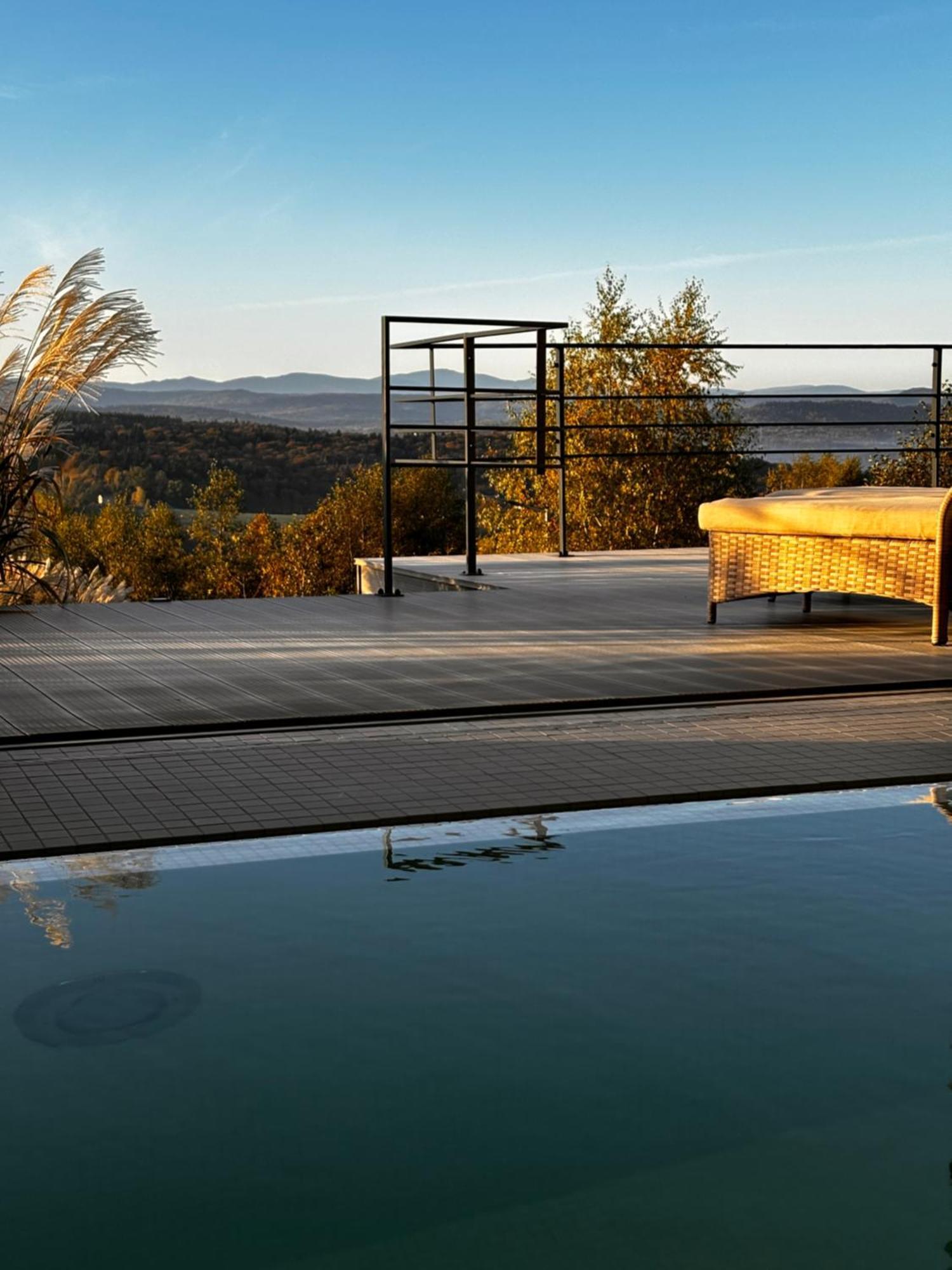 Villa Relax With Swimming Pool And Mountain View Bukow Esterno foto