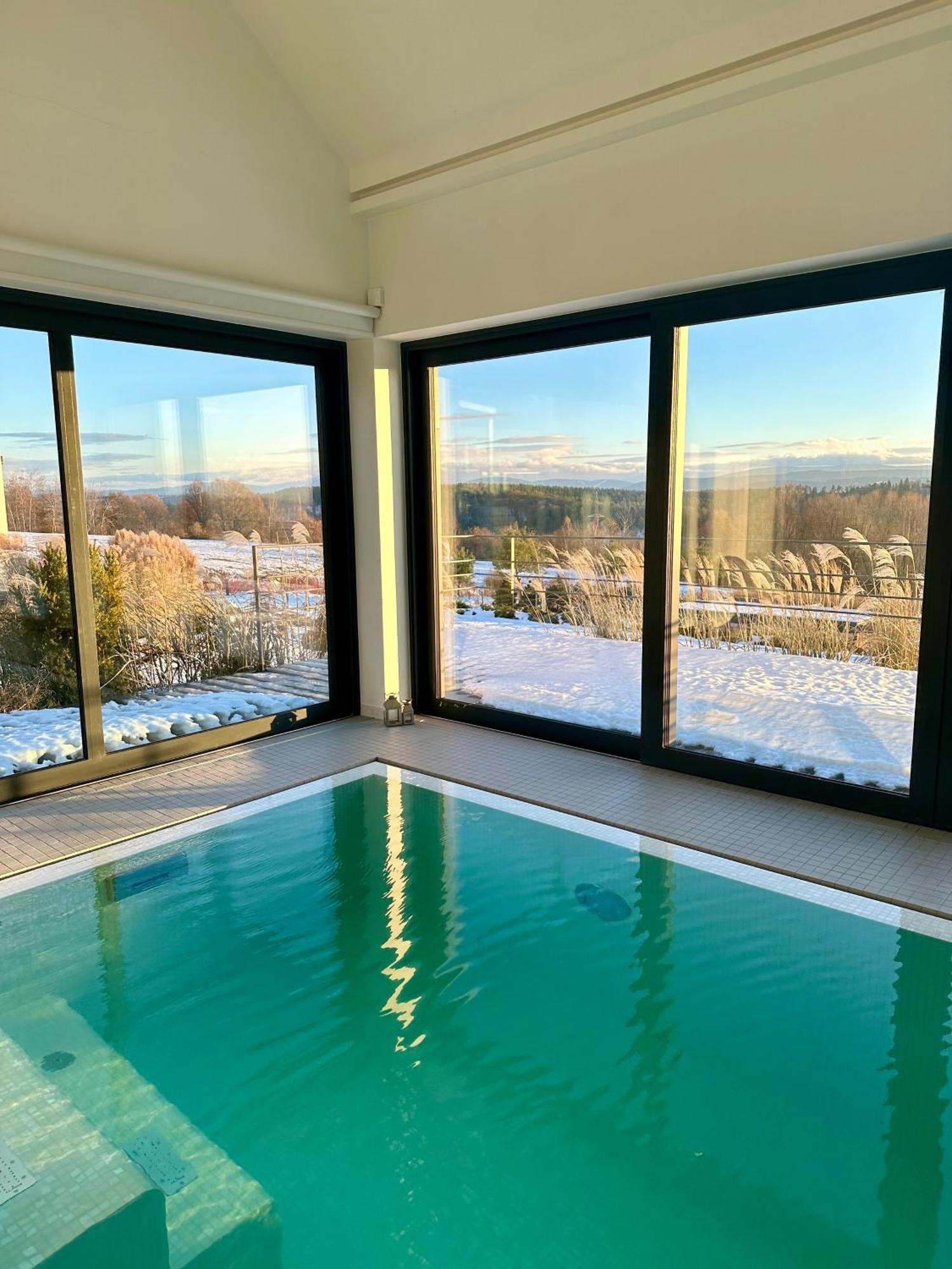 Villa Relax With Swimming Pool And Mountain View Bukow Esterno foto